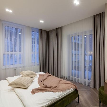 Apartment Shevchenko St.,New Building Lviv Bagian luar foto